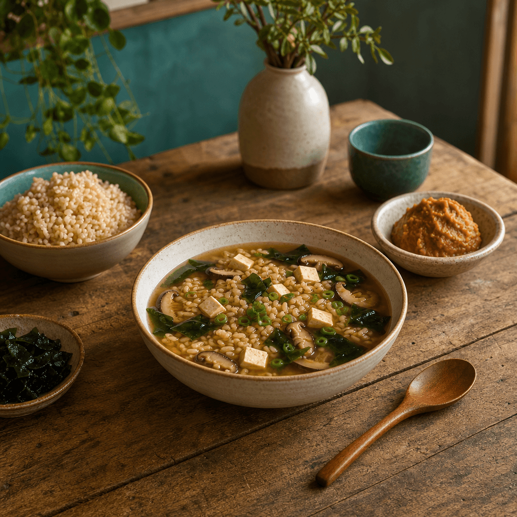 Arroz Integral na Cozinha Macrobiótica