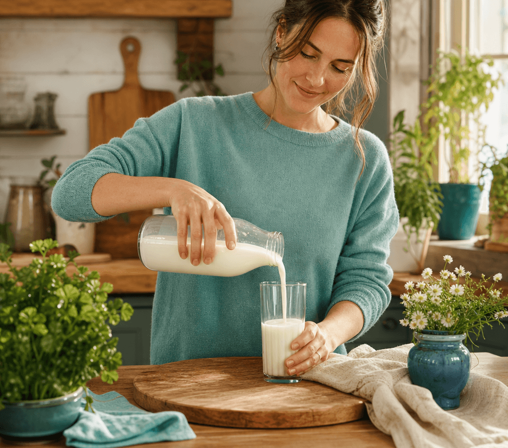Pasteurisierte Milch in der Schwangerschaft